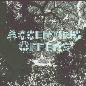 Don’t be shy! Make a reasonable offer :)